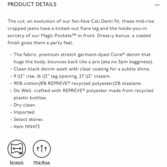 Madewell Mid Rise Kick Out Flare - Picture 7 of 7